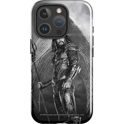The Justice League (2017) Aquaman Poster iPhone 16 Pro Impact Case
